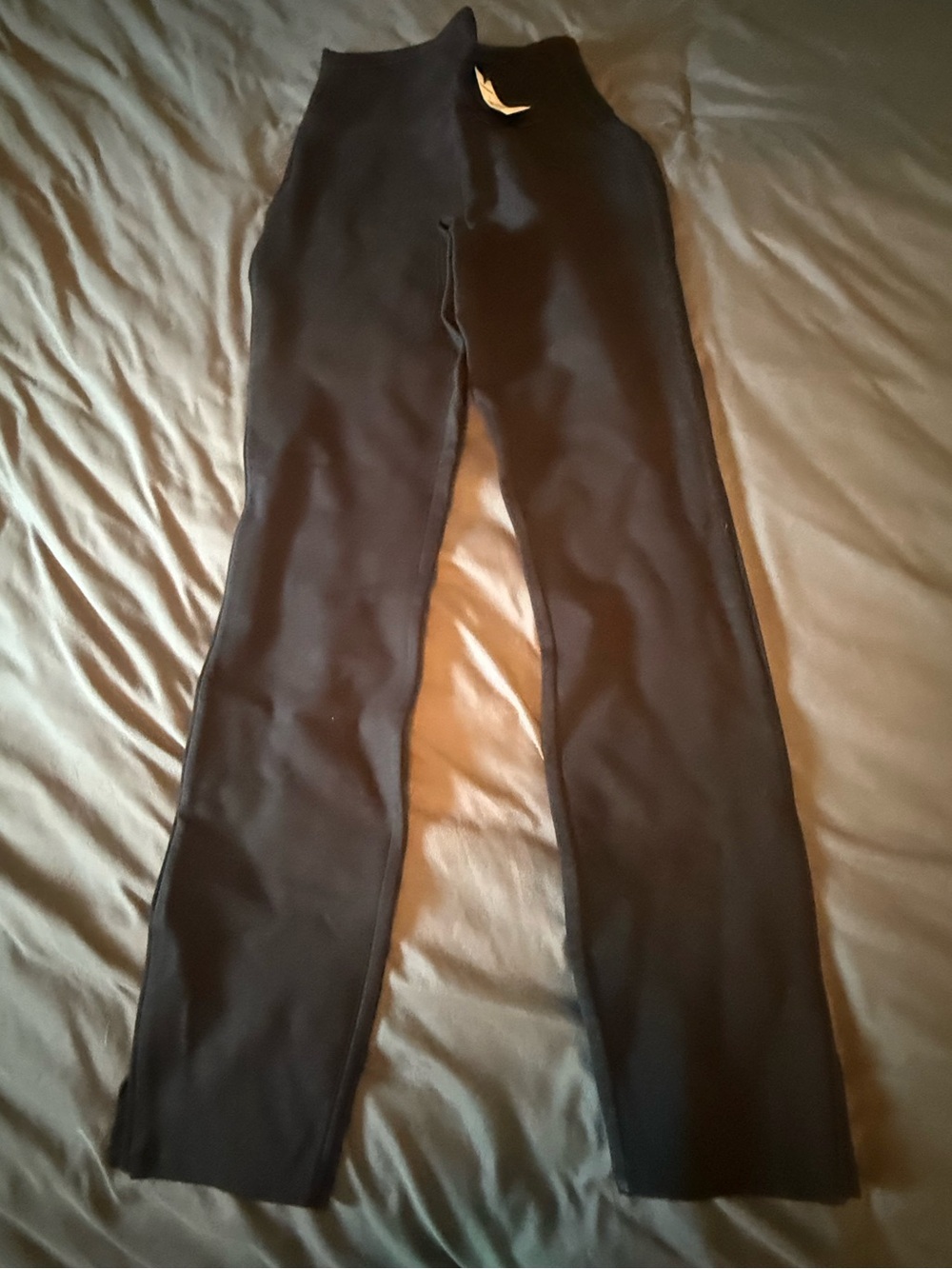 Black womans Straight-Leg Pants